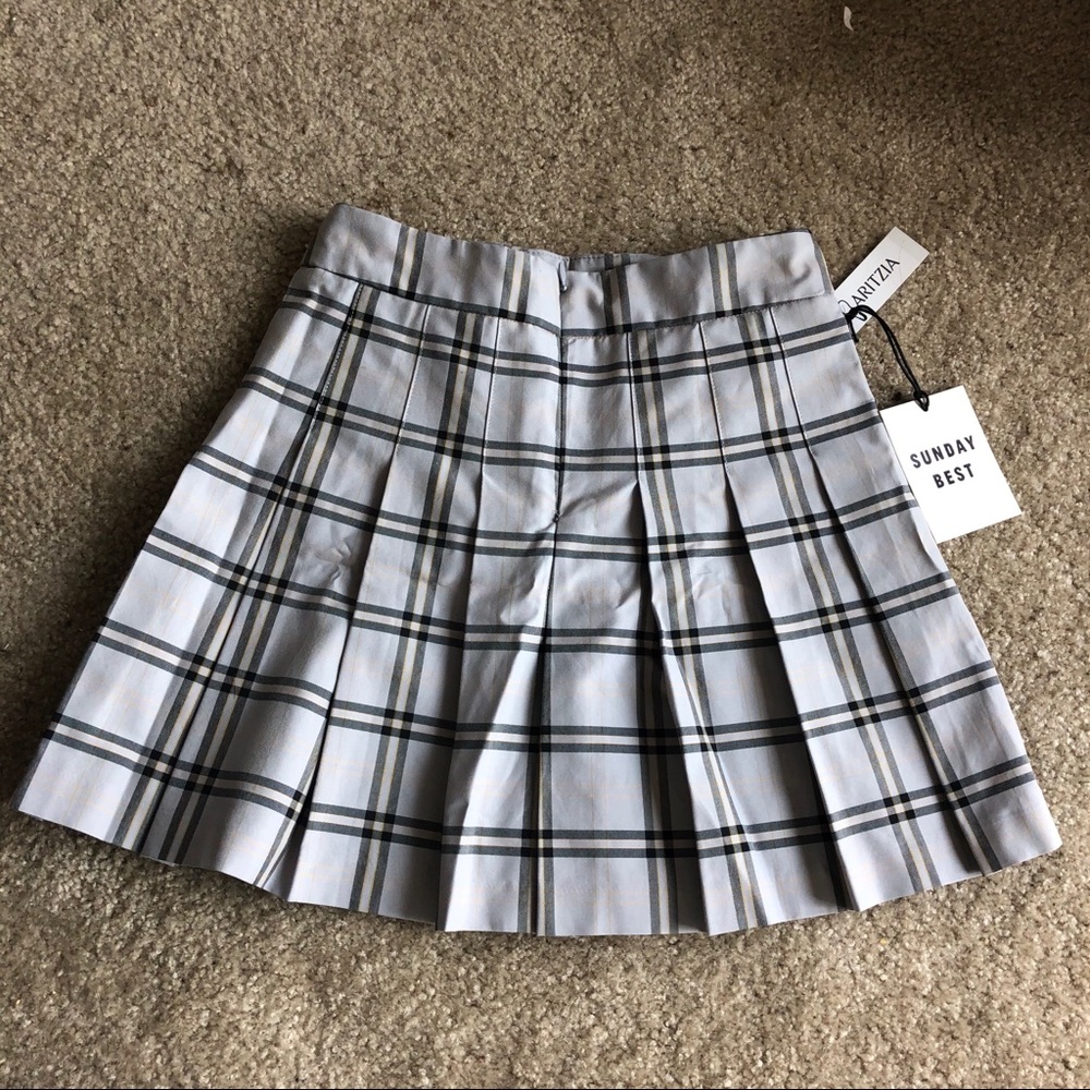 Aritzia Sunday Best Olive Skirt